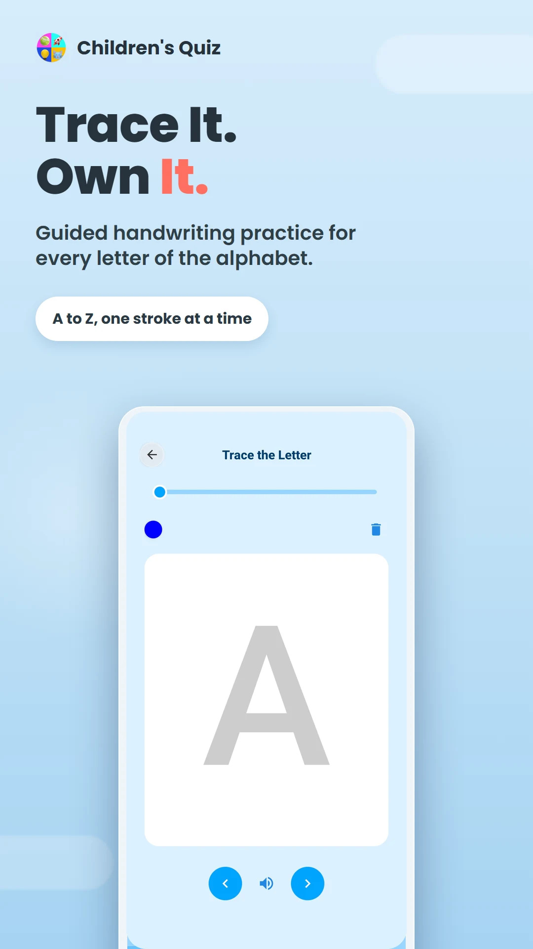 Children's Quiz screenshot